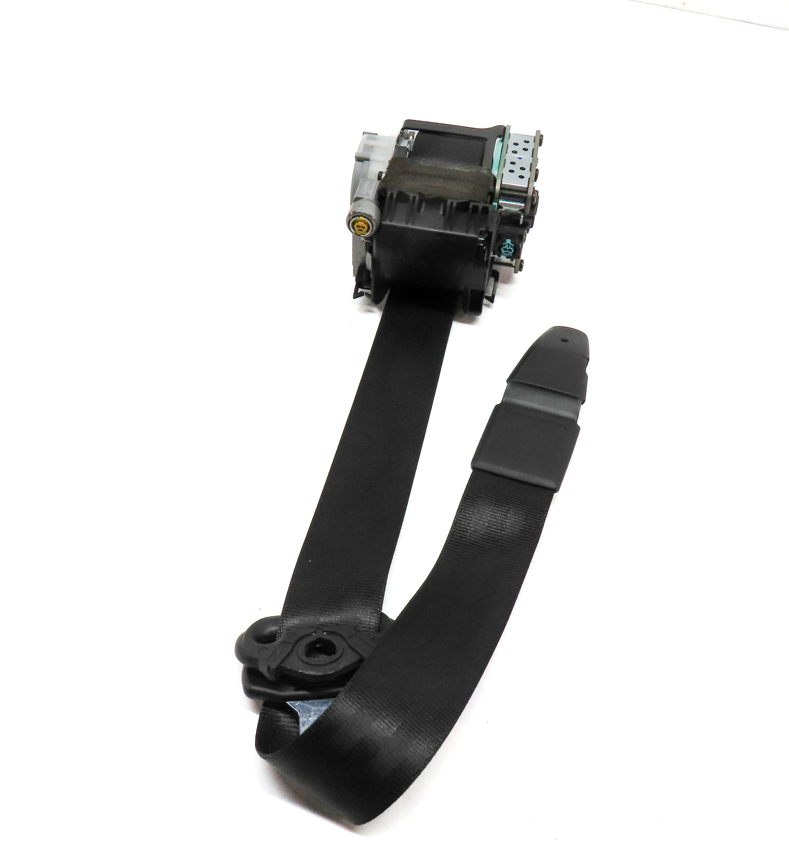 2009-2016 AUDI A4 S4 (B8 8K) RIGHT FRONT PASSENGER SEATBELT RETRACTOR (BLACK) — exact item pictured